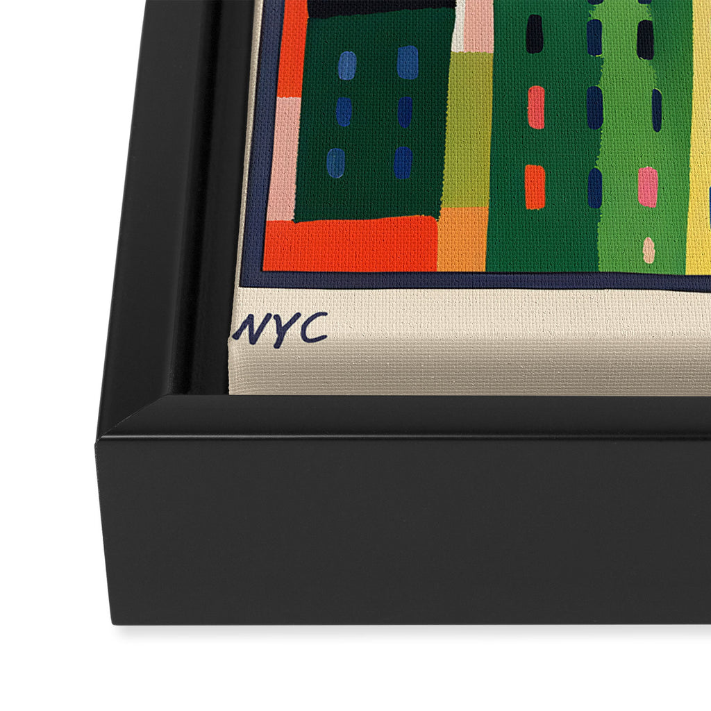 Colorful New York City Framed Canvas Print Gallery Image 3