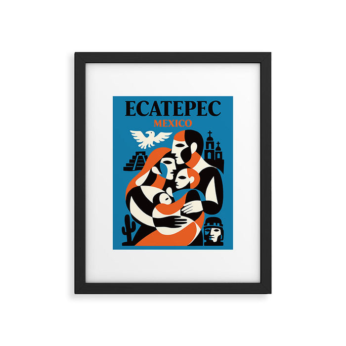 Ecatepec Mexico Framed Art Print Gallery Image 1
