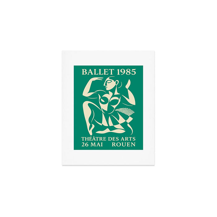French 1985 Ballet Art Print Gallery Image 1