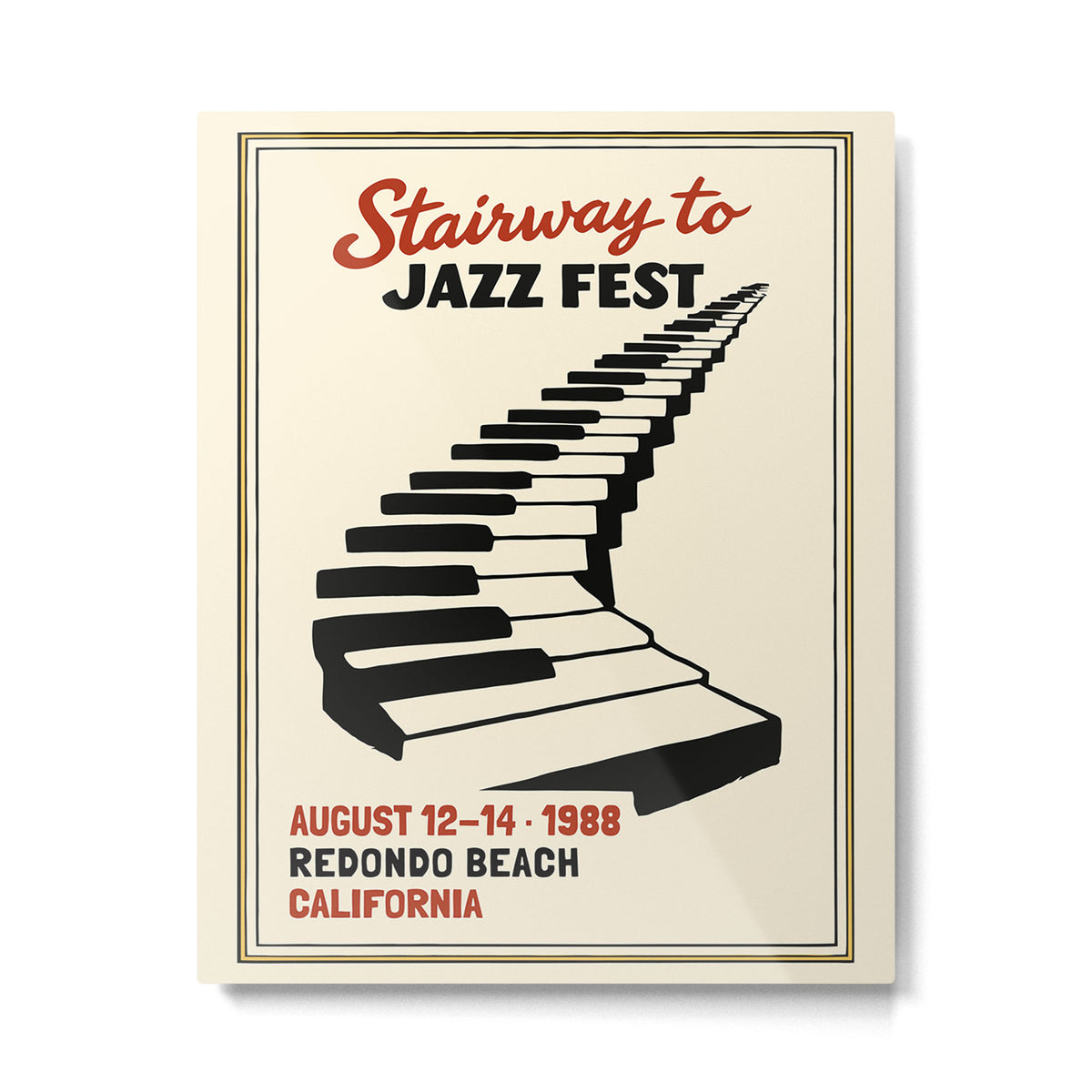 Stairway Jazz Fest Metal Print Gallery Image 4