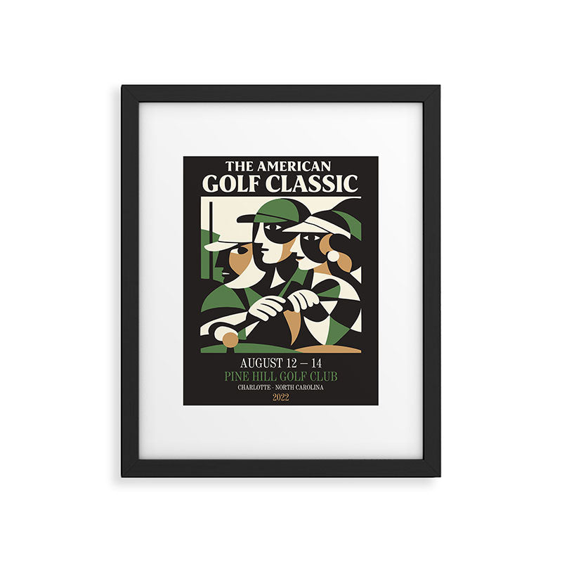The American Golf Classic Framed Art Print Gallery Image 5