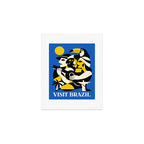 Visit Brazil Art Print Gallery Image 1