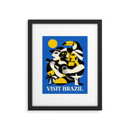 Visit Brazil Framed Art Print Gallery Image 5