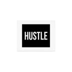 HUSTLE (Black & White) Art Print Gallery Image 1