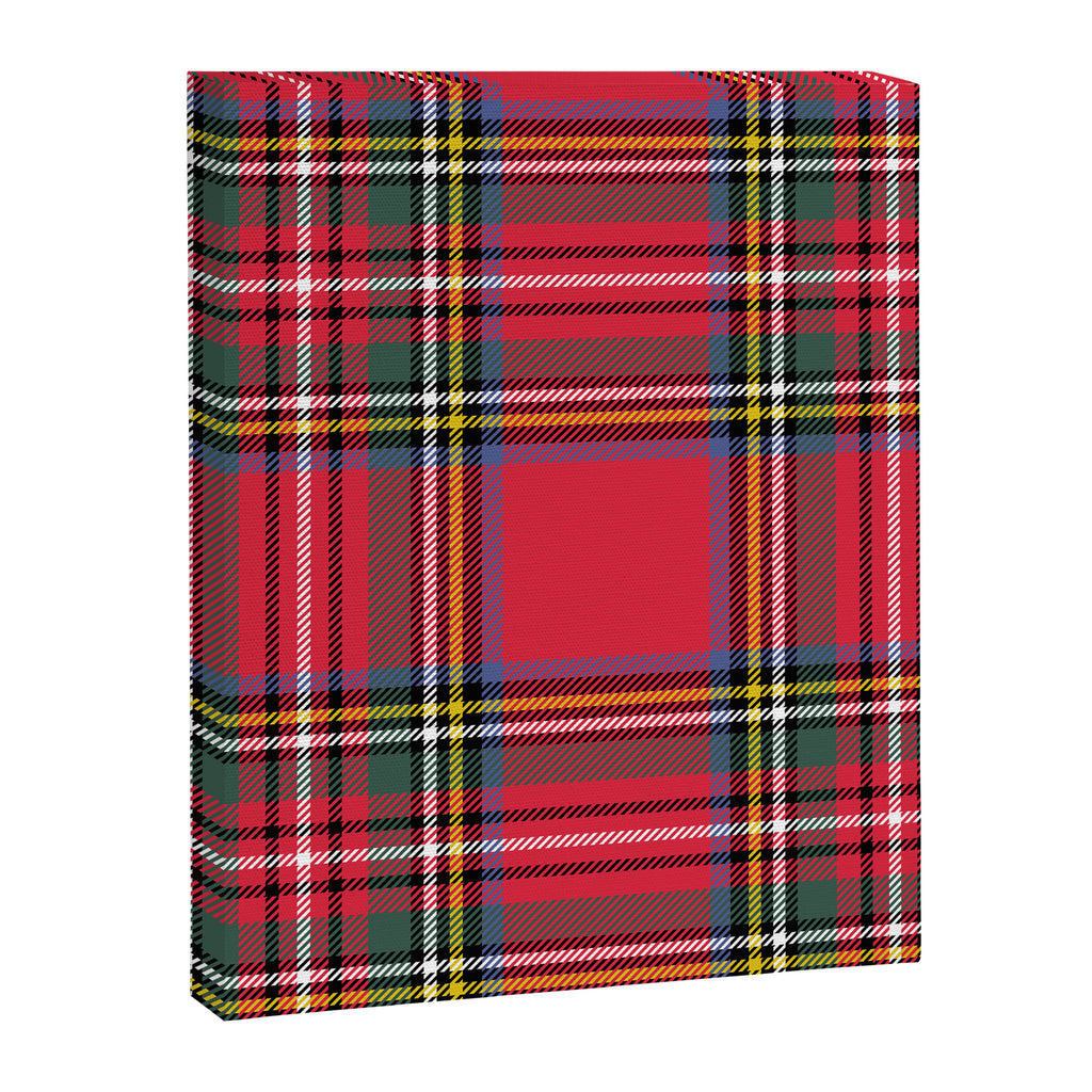 Red & Green Tartan Pattern Canvas Print Gallery Image 8