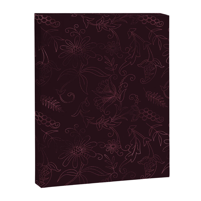 Agate Burgundy Pattern Design Canvas Print Gallery Image 1