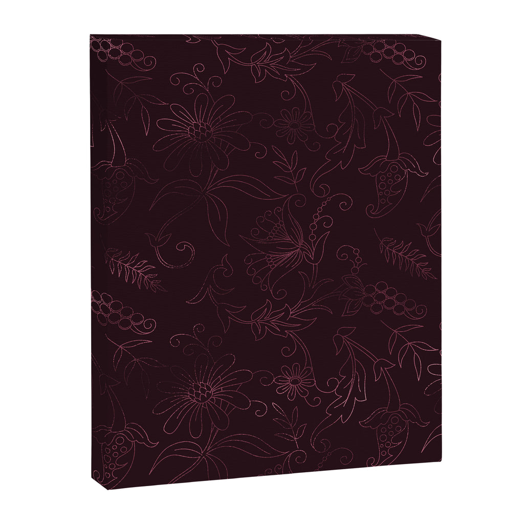 Agate Burgundy Pattern Design Canvas Print Gallery Image 8