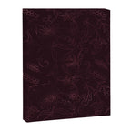 Agate Burgundy Pattern Design Canvas Print Gallery Image 8