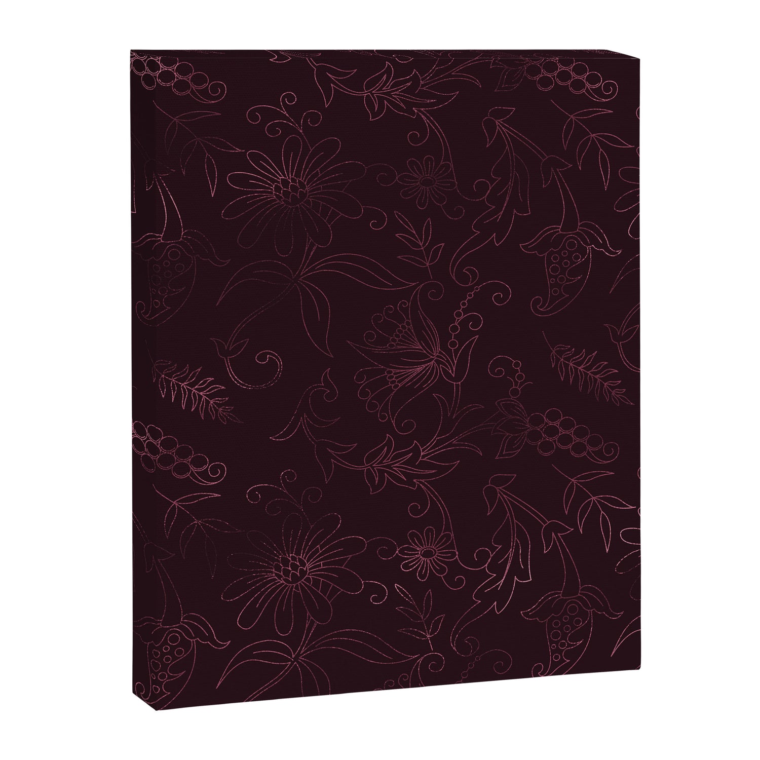 Agate Burgundy Pattern Design Canvas Print Gallery Image 8