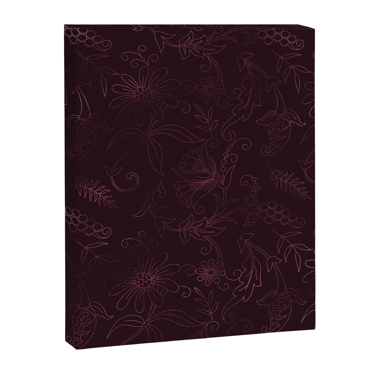 Agate Burgundy Pattern Design Canvas Print Gallery Image 8