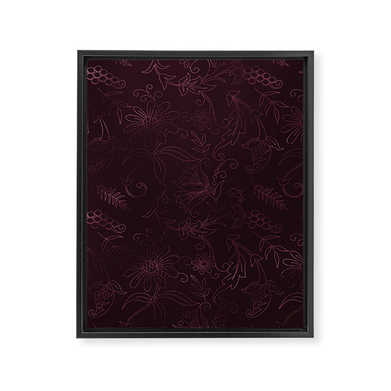 Agate Burgundy Pattern Design Framed Canvas Print Gallery Image 8
