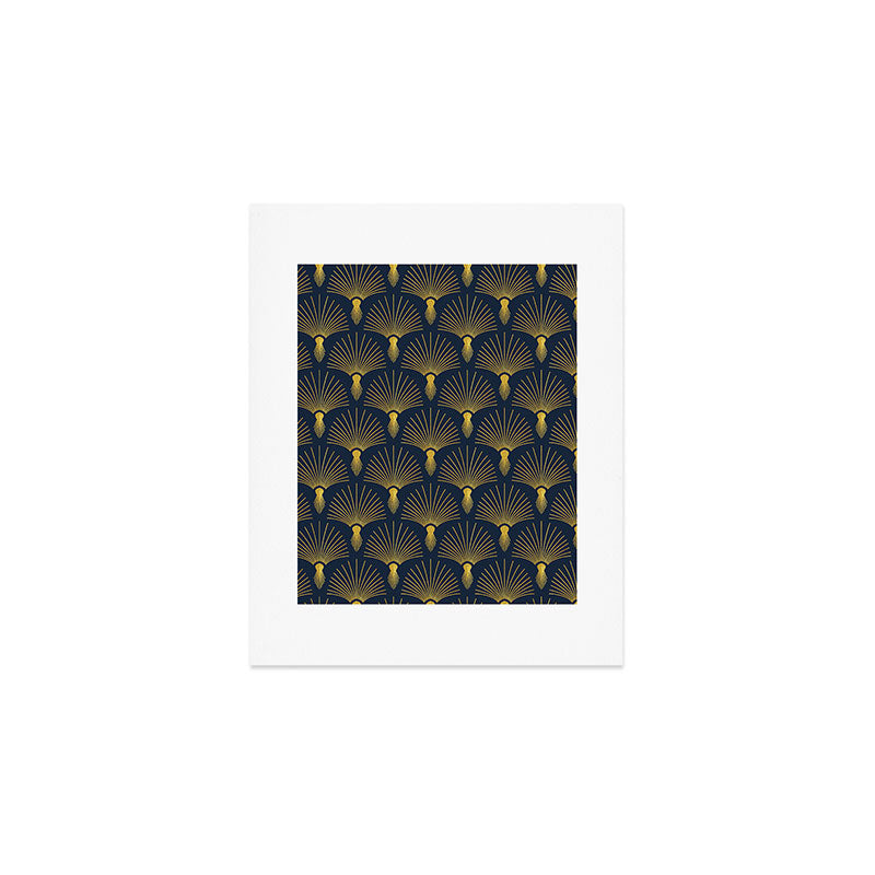 Beautiful Art Deco Pattern Art Print Gallery Image 1