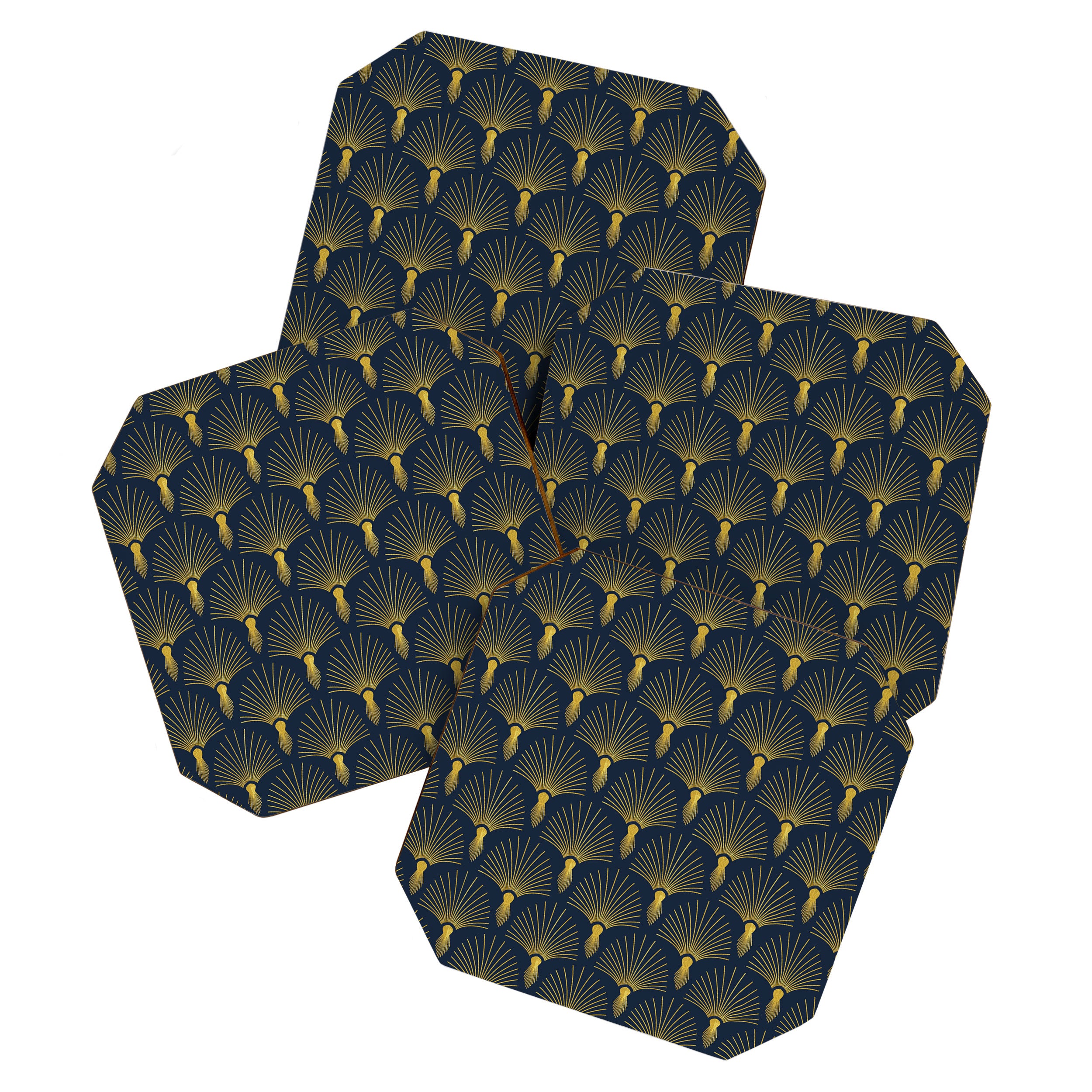 Beautiful Art Deco Pattern Coaster Gallery Image 1