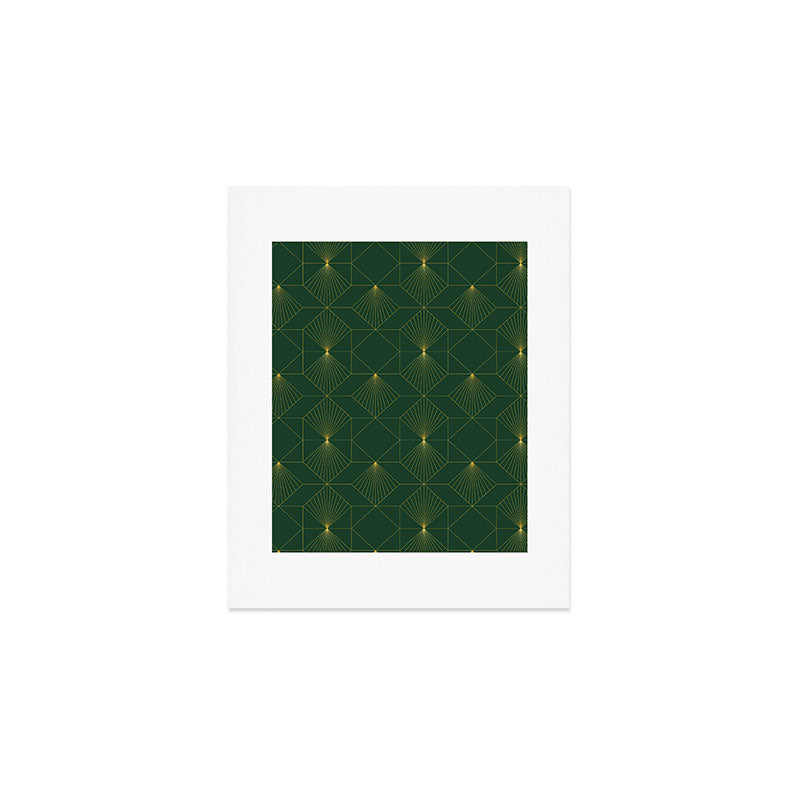Beautiful Art Deco Pattern Art Print Gallery Image 1