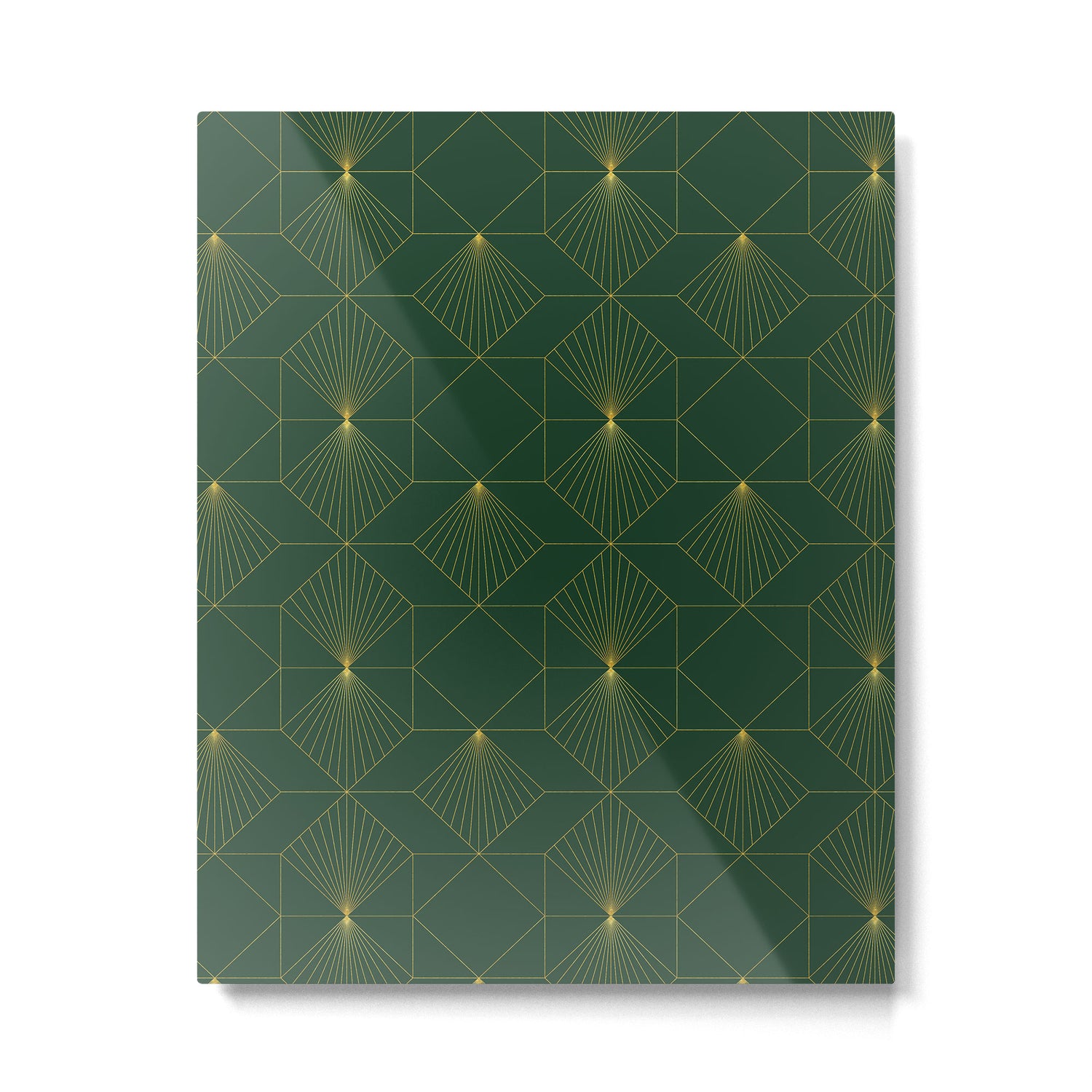Beautiful Art Deco Pattern Metal Print Gallery Image 6