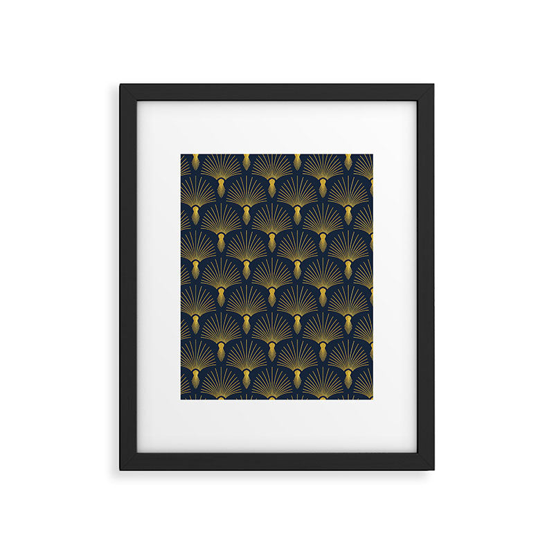 Beautiful Art Deco Pattern Framed Art Print Gallery Image 6