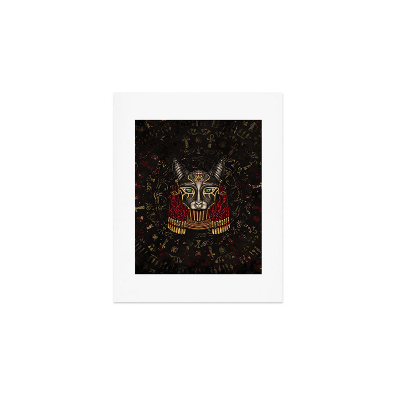 Bastet Egyptian Goddess Art Print Gallery Image 1