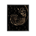 Golden Ratio - Sacred Geometry Ornament Framed Canvas Print Gallery Image 8