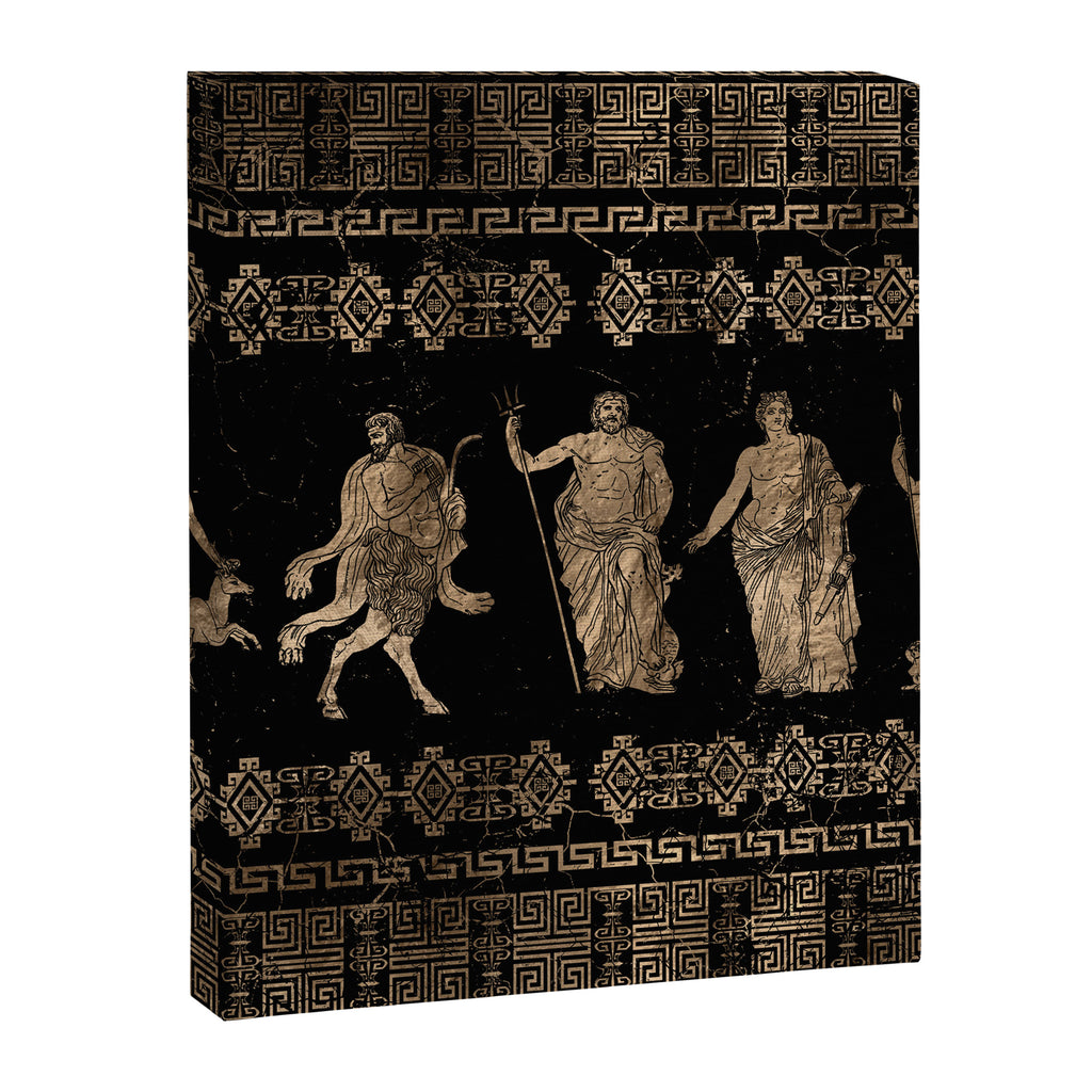 Greek Deities and Meander key ornament Canvas Print Gallery Image 8