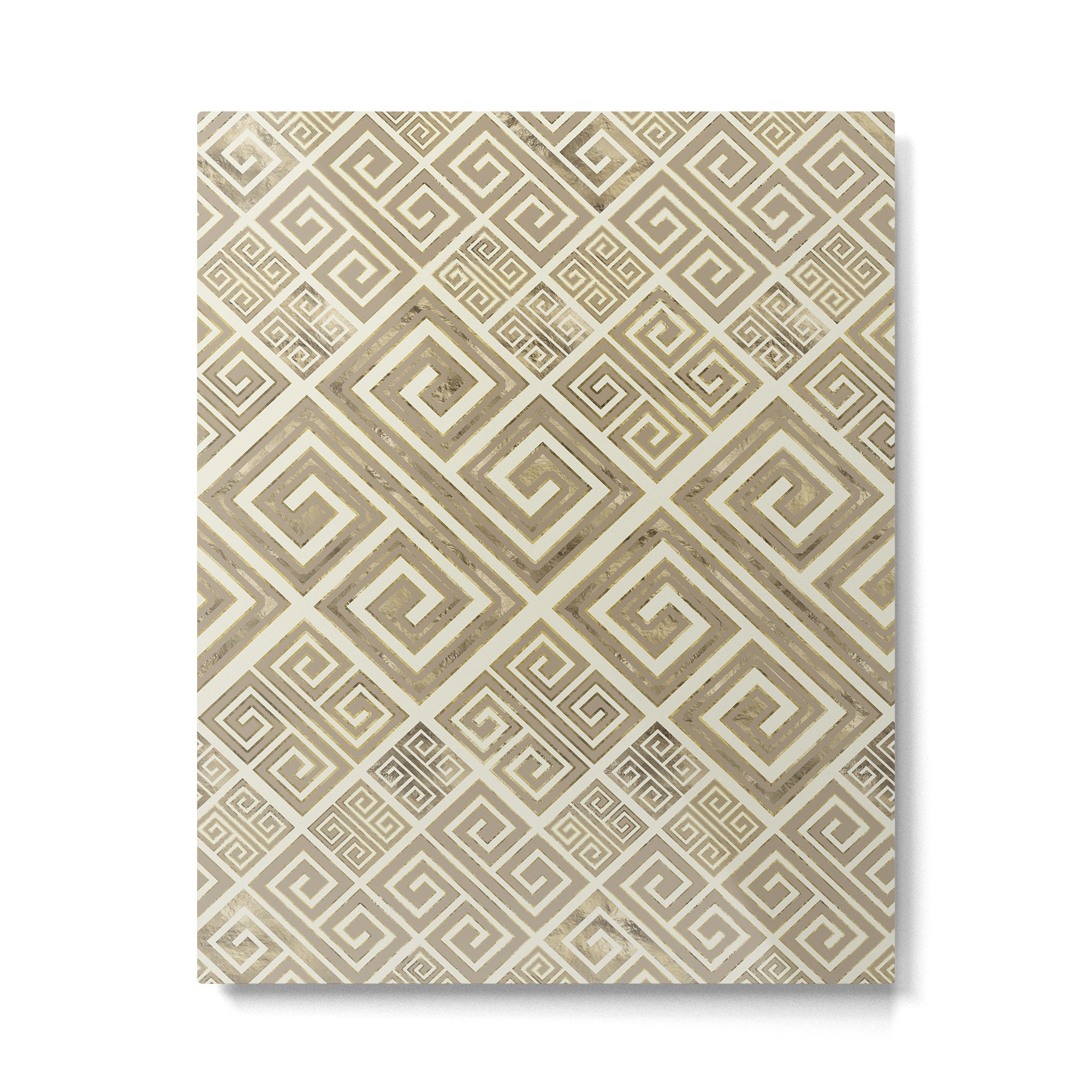 Greek Meander Pattern - Greek Key Ornament Metal Print Gallery Image 6