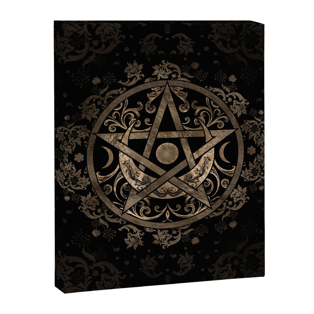 Pentagram Ornament Canvas Print Gallery Image 8