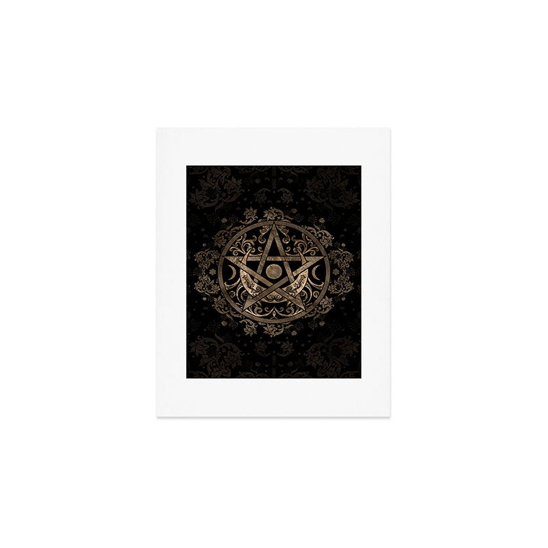 Pentagram Ornament Art Print Gallery Image 1