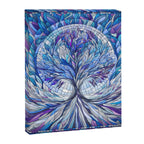 Purple Tree of Tranquility Canvas Print Gallery Image 8