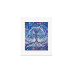 Purple Tree of Tranquility Art Print Gallery Image 1