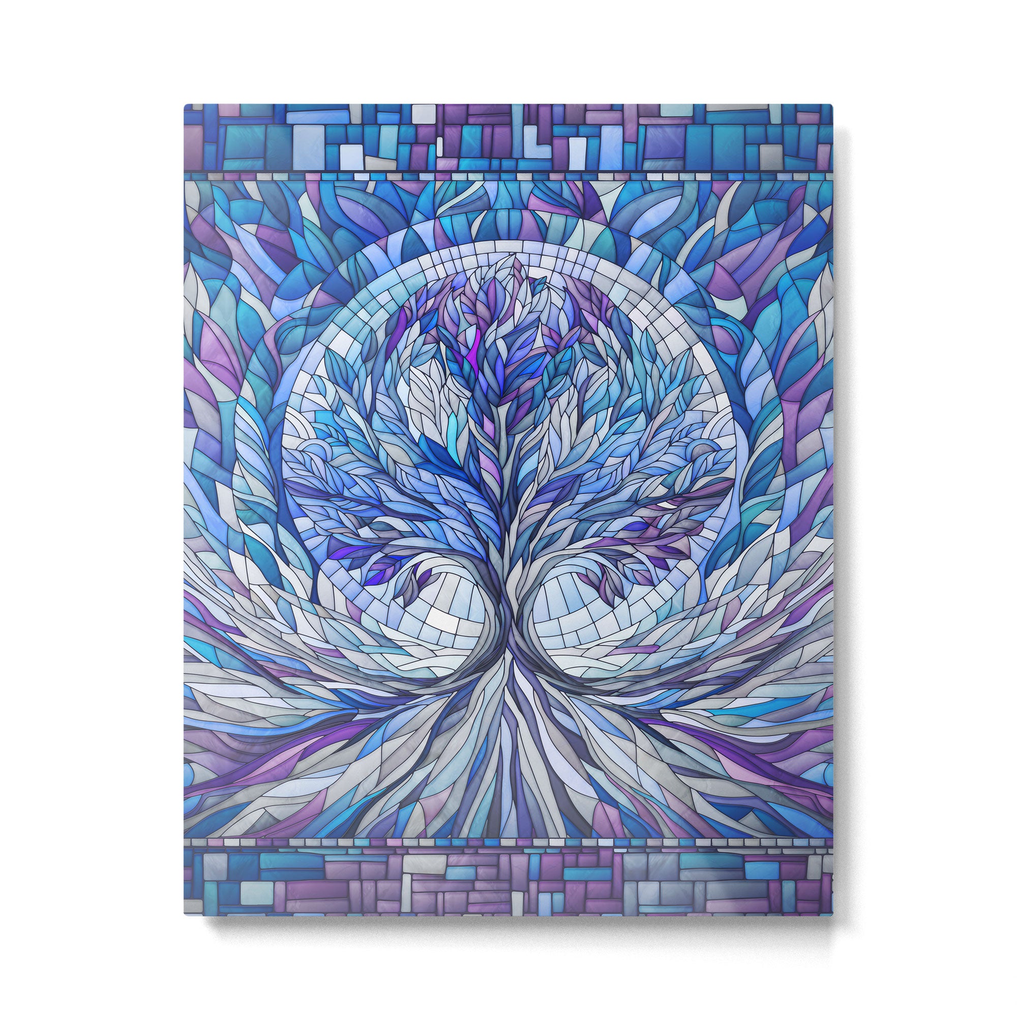 Purple Tree of Tranquility Metal Print Gallery Image 6