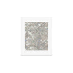 Quatrefoil Moroccan Pattern Mother of Pearl Art Print Gallery Image 1