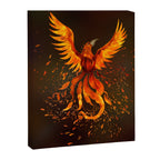 Rising Phoenix Bird  Canvas Print Gallery Image 8