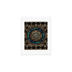 Sri Yantra  / Sri Chakra Marble and Gold Art Print Gallery Image 1