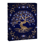 Tree of Life Evil Eye Ornament Canvas Print Gallery Image 3