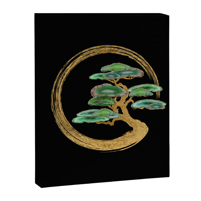 Zen Enzo Geode Bonsai Tree Canvas Print Gallery Image 1