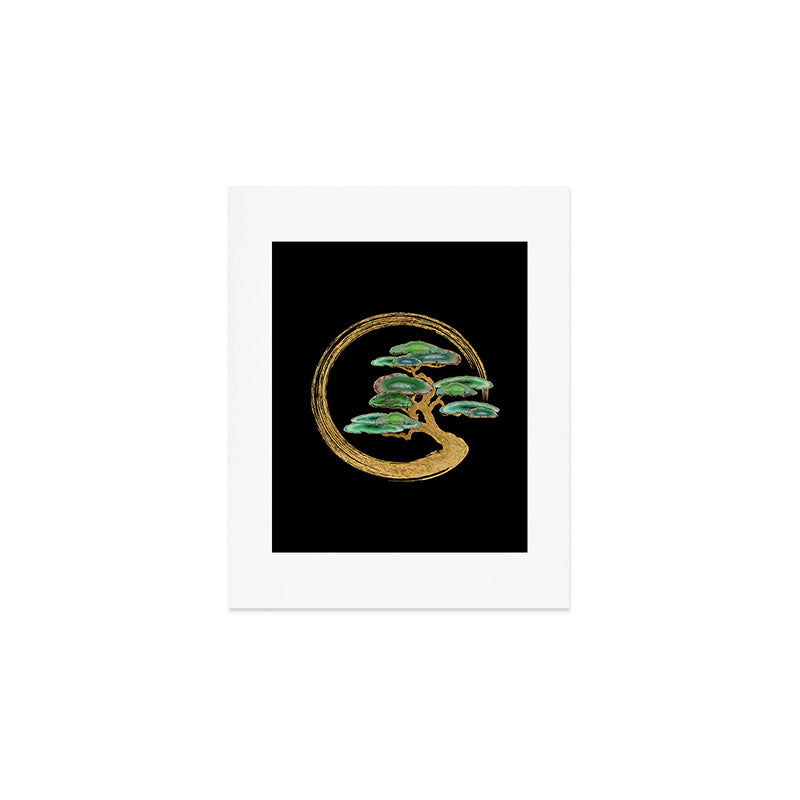 Zen Enzo Geode Bonsai Tree Art Print Gallery Image 1