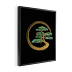 Zen Enzo Geode Bonsai Tree Framed Canvas Print Gallery Image 2