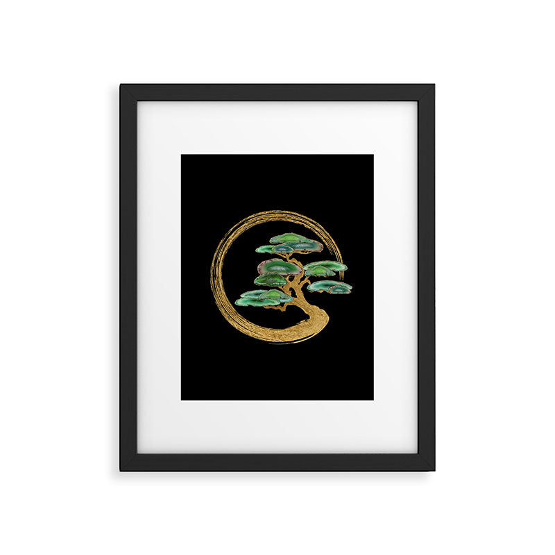 Zen Enzo Geode Bonsai Tree Framed Art Print Gallery Image 6