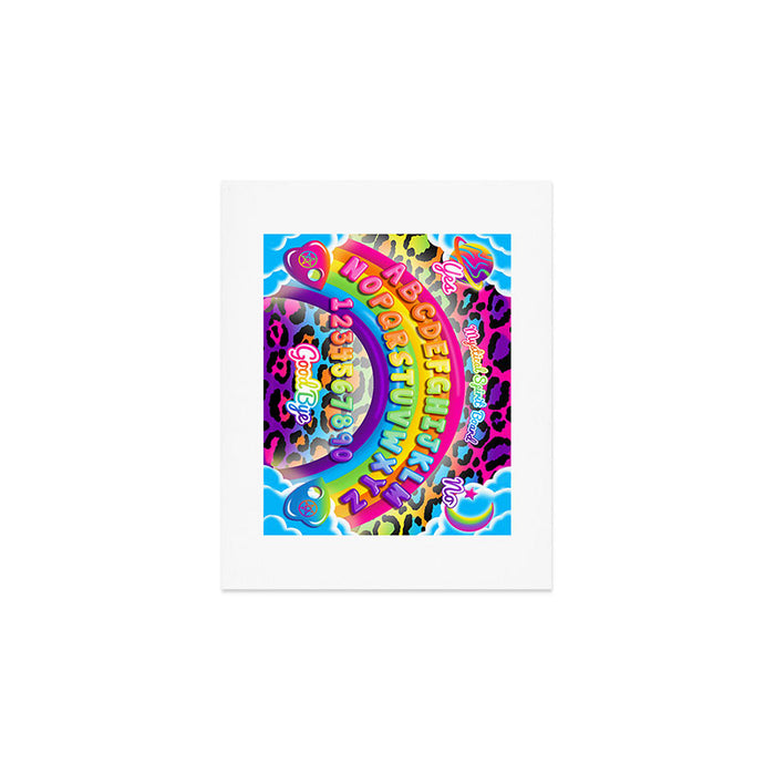 1997 Neon Rainbow Spirit Board Art Print Gallery Image 1