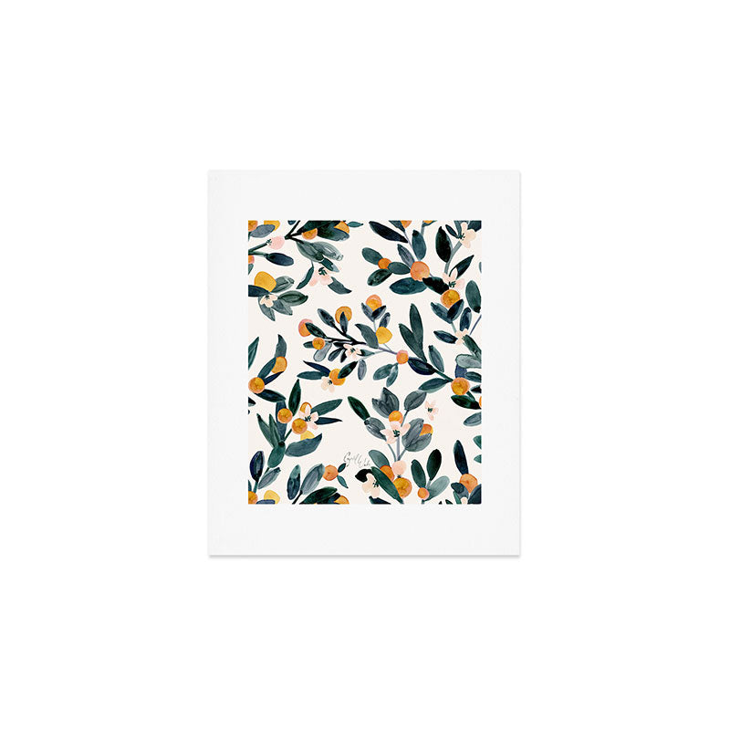 Clementine Sprigs Art Print Gallery Image 1