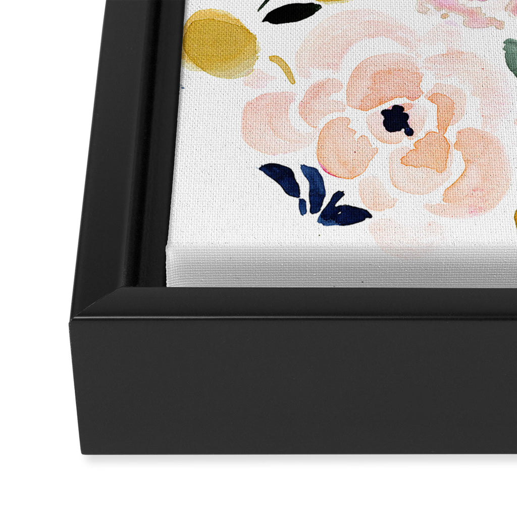 Sierra Floral Framed Canvas Print Gallery Image 3