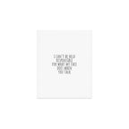 I can't be held responsible for what my face does when you talk Art Print Gallery Image 1