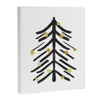 Black and gold spiky tree Canvas Print Gallery Image 8