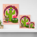 Cactus fiesta Canvas Print Gallery Image 3