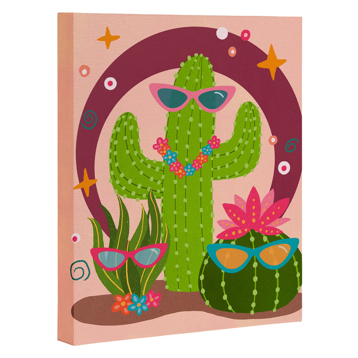 Cactus fiesta Canvas Print Gallery Image 1