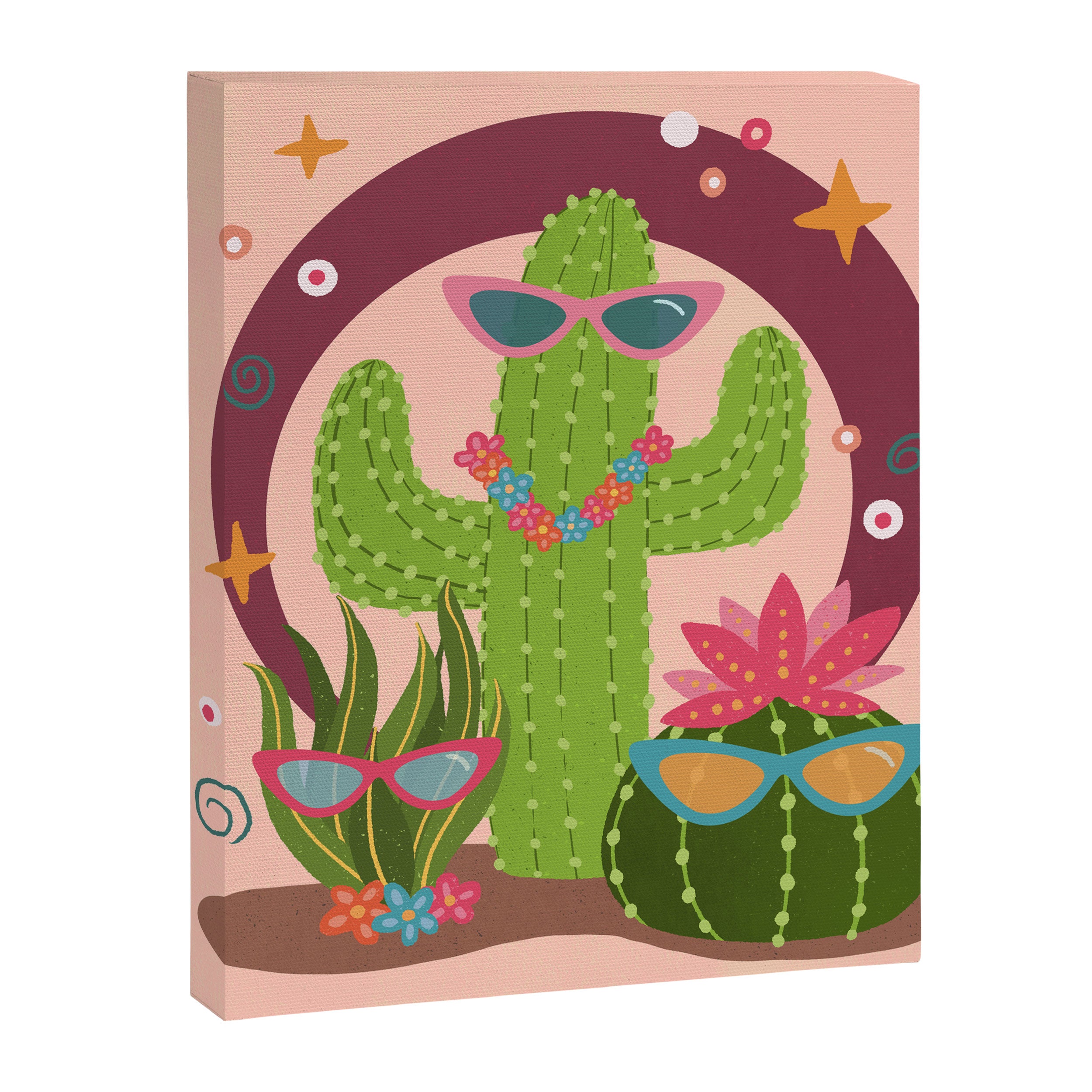 Cactus fiesta Canvas Print Gallery Image 8