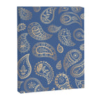 Classic blue and gold paisley Canvas Print Gallery Image 8