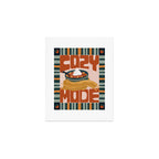 Cozy Mode tomato soup - retro food poster Art Print Gallery Image 1