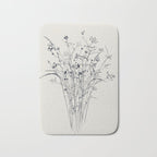Wildflower Bouquet Bath Mat Gallery Image 1