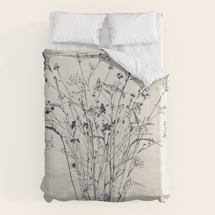 Wildflower Bouquet Duvet Cover Gallery Image 1