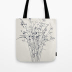 Wildflower Bouquet Tote Bag Gallery Image 1